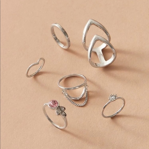 • Layla • 6 Pc. Ring Set - Picture 2 of 3